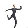 Abstract Resin Sports Sculpture - Modern Decoration for Office And House