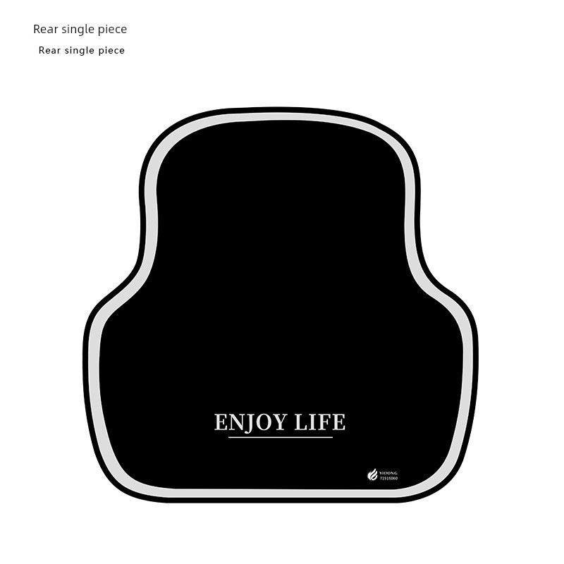 

and Universal Car Floor Mat, Non-Slip, Easy to Clean, Single-Piece Absorbent Floor Mat for the Driver s Seat, Special Foot Mat for the Car Interior Enjoy Life - Single Rear Seat Cover (Diatom Mud)