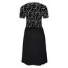 Fashion Casual Women  Short sleeve  Dress Striped Slim A-Line Dress