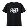 I Let The Dogs Out Funny Dog T Shirt Saying Vintage Washed Casual Graphic Homme Fashion Unisex Comfortable Designer Clothes