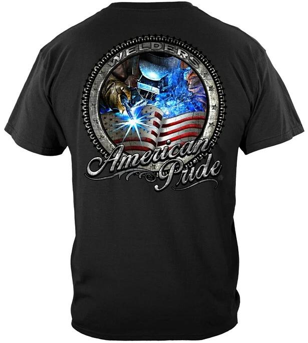 

New AMERICAN PRIDE WELDING WELDER T Shirt XL