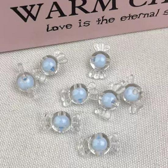 

10 мм Акриловая конфета бусина-в-бусине для DIY украшений: Серьги, Подвески, Резинки для волос TGNC