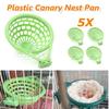 Plastová kanárská hnízdo a vložka pro hnízdění andulek kanárských 5 x 14 cm