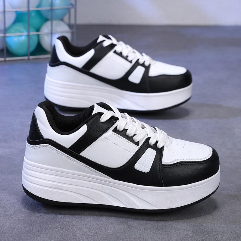 Roller Skate Shoes with Rechargeable LED Lights for Kids and Adults