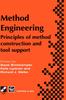 Buch Method Engineering : Principles of Method Construction and Tool Support