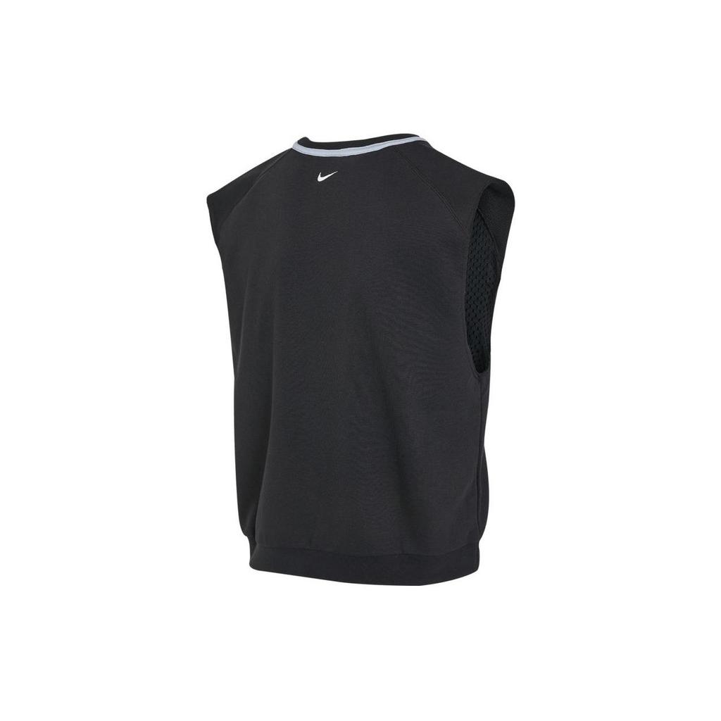 Nike Alphabet Logo Print Crew Neck Sleeveless Top Men Tops Black DX0883-010