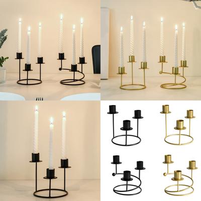 Nordic Metal Candlestick Candle Holder Home Decorations Wedding Home Decorations Candlestick Holder