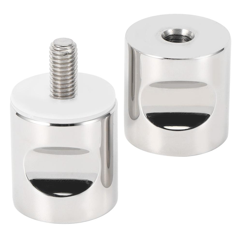 Haushalt 304 Edelstahl Glastürgriff Zugknopf Badezimmer Duschraum Zubehör