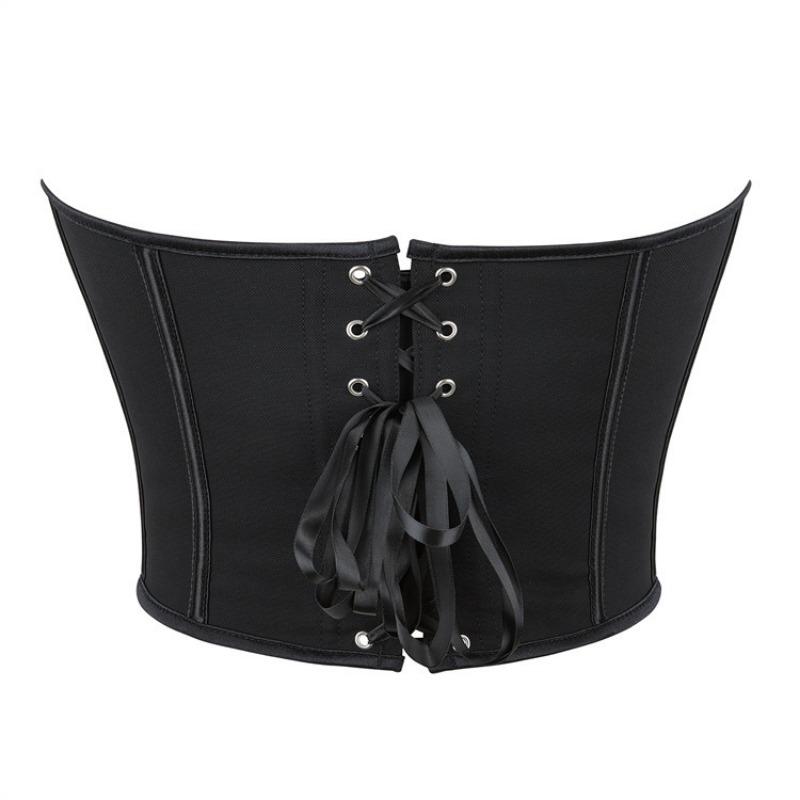 Heart Shaped Strapless Corset Top 13 Bones Waist Cincher