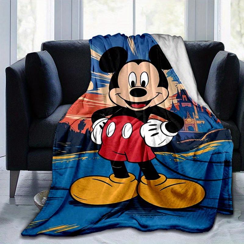 1 Stück, Gemütliche Mickey Maus Heimdekor-Decke: Perfektes Geschenk für Schlafzimmer, Wohnzimmer, Reisen, Camping, Auto