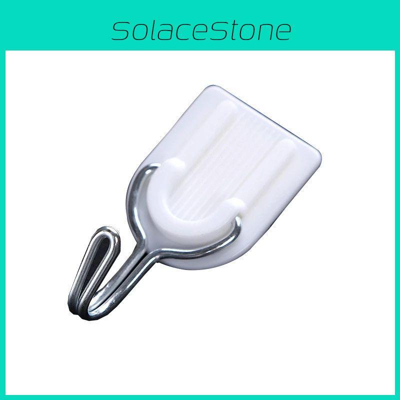 Elegant Self Adhesive Hooks For Seamless Wall Hanging In Bathroom And Kitchen