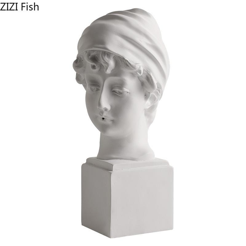 Europäische Venus Figuren Kunstwerk Statue Schreibtisch Dekoration Ornamente Venus Mädchen Charakter Harz Skulptur Raum Ästhetik Dekor