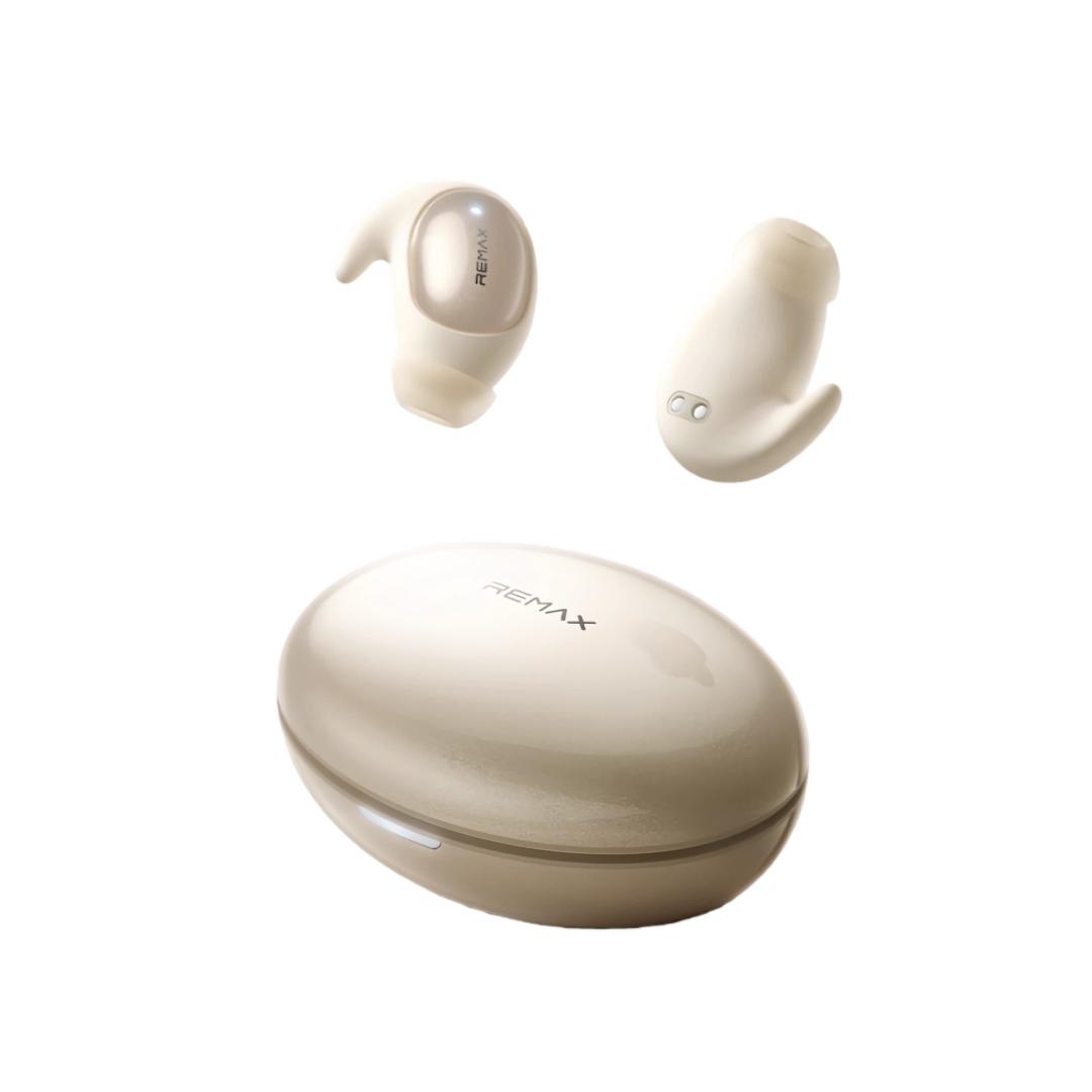 

REMAX Ultra-Thin Comfortable Invisible Sleep Bluetooth Earphones, In-Ear, Noise-Cancelling, Long Battery Life, Soundproof Sleeping Earphones, White