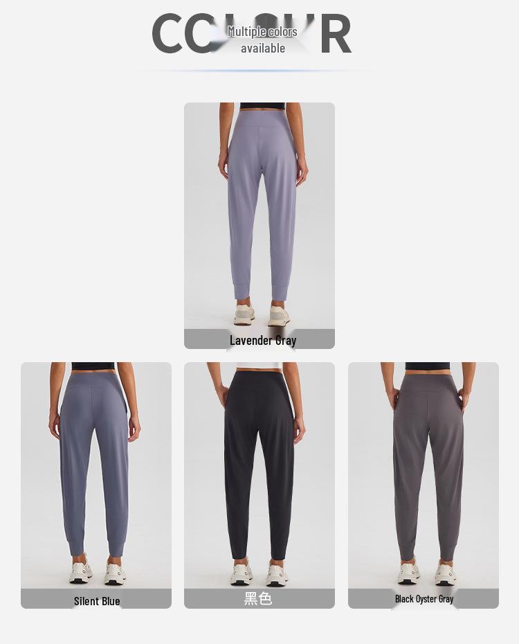 High Waist Quick Dry Autumn-Winter Yoga Joggers - Plus Size, Breathable, Butt Lifting Sportswear.