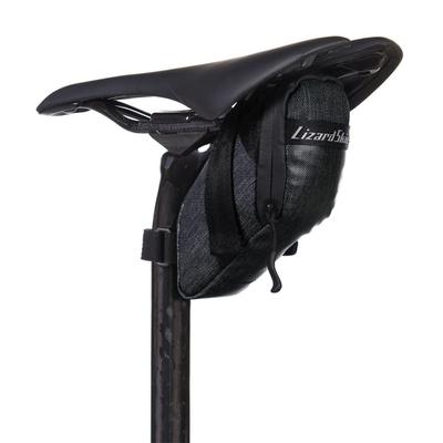 Lizard Skins Cache Saddle Bag for Bicycles, Jet Black, Size M