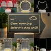 3D Sticky Note Message Board Home Decor Night Light USB Charging Warm Light Desk Bedside Lamp Kids Girlfriend Gift