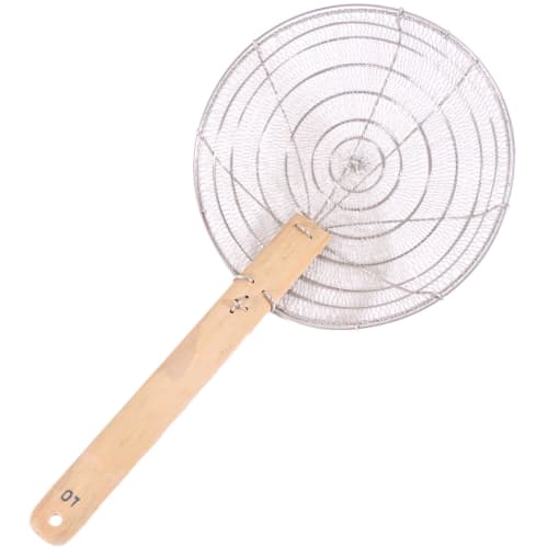 

Kanda HG ST Fried Noodles with Strainer, 10-inch (approx. 25cm) Short Handle 434091