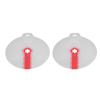 2Pcs Bowl Anti   Lid Mixer Bowl Cover Silicone Egg Whisk Splatter Guard Cover for Mixing Eggs Whipping Crm Frothing Milk