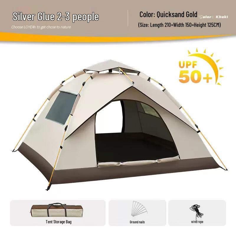 OLOMM Camel Outdoor Camping Tent