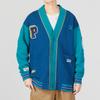 Puma Men's Retro Varsity Style V-Neck Knit Cardigan 677374-45