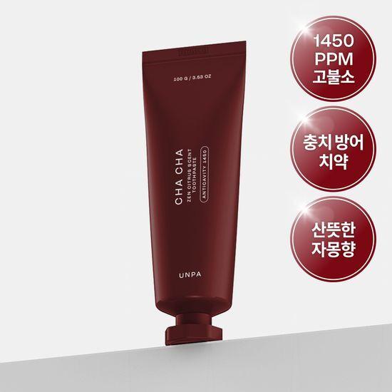 UNPA Chacha Zen Grapefruit Flavor 1450 High Fluoride Toothpaste 100g