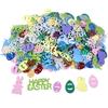 Pastel Pom Garland Hanging Easter Decorations Cute Rainbow Colorful Felt Ball Garland Baby Shower Birthday Party Supplies Favors