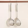 Spider Strainer Skimmer Stainless Steel Pasta Strainer Spoon with Handle Wire Skimmer Ladle Kitchen Utensils for Cooking Frying