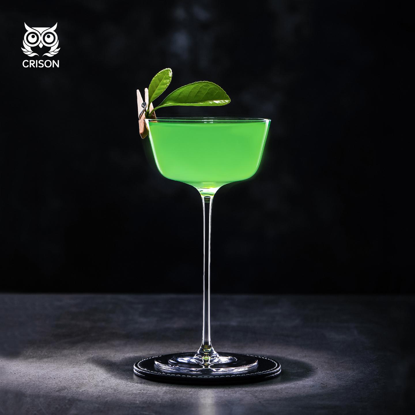 ODN03 CRISON Bar bartender cocktail glass/Crystal glass cup/Japanese style cocktail glass 145ml 145ml