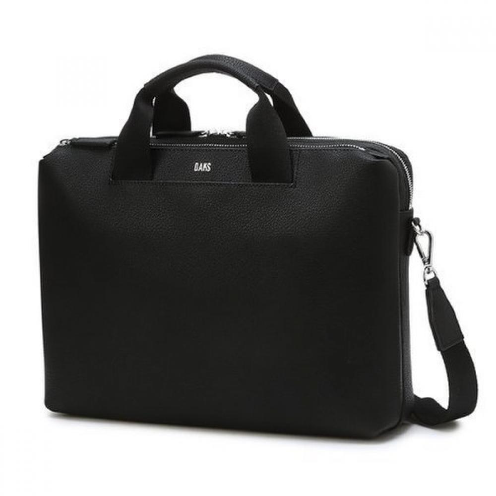 

Daks Black Leather Briefcase Dbba6e161bk Single option