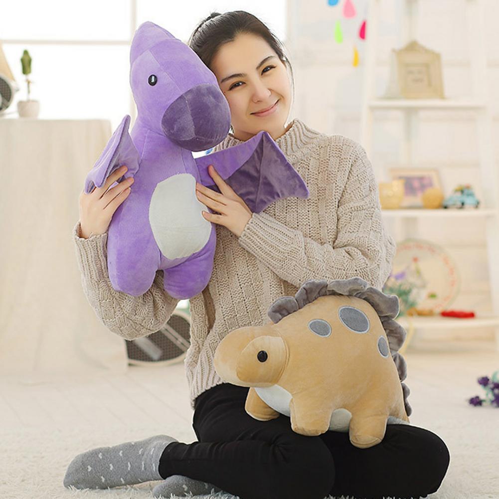 Dinosaur Toys Doll Pillow Plush Dinosaurs 30cm Triceratops Pterodactyl Tyrannosaurus Sabertooth Tanystropheus Plush Dino Toy