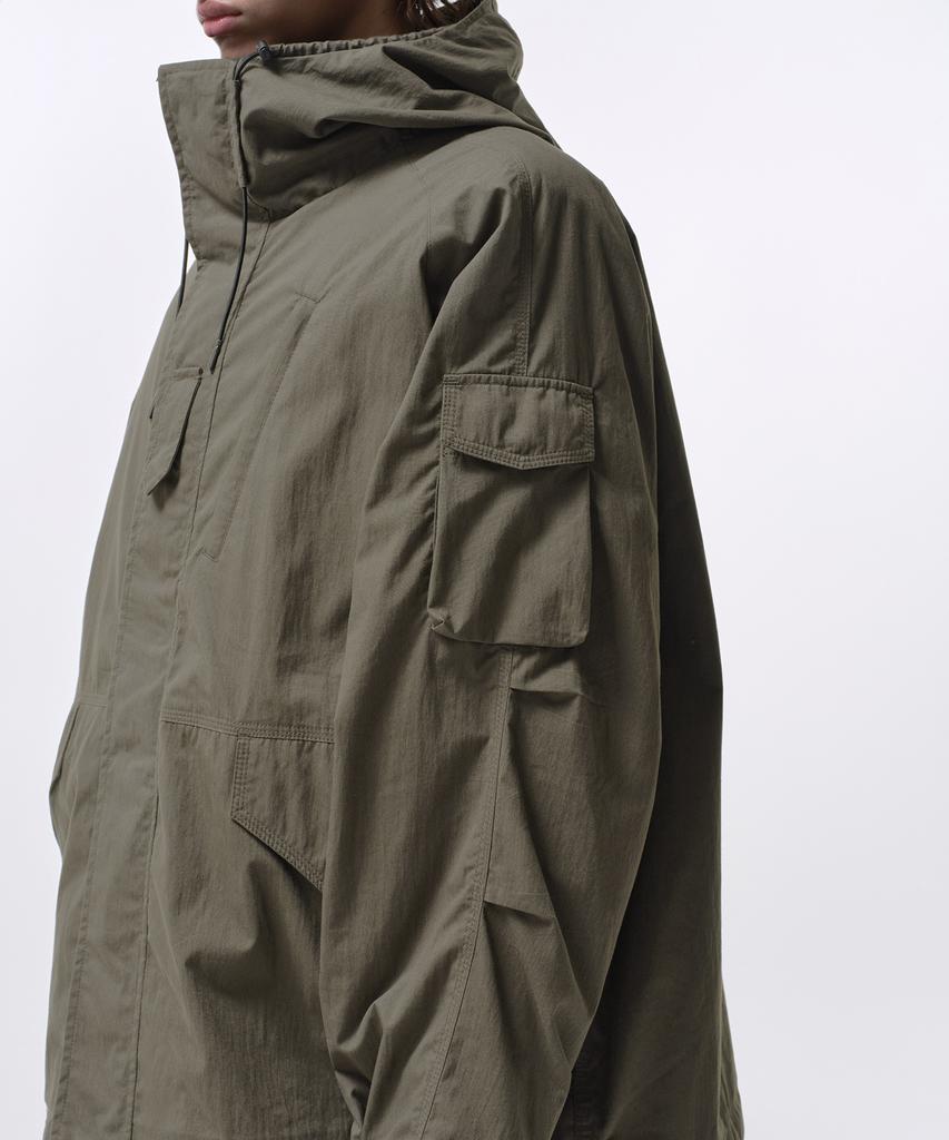 Musinsa Standard [City Leisure] Cn Hooded Shell Parka [Light Khaki]