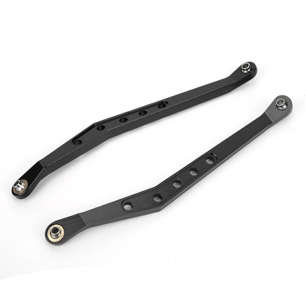 Aluminium Alloy Upper Suspension Links Remote Control Car Accessory for 1 10 Axial 90018 RC CrawlerBlack