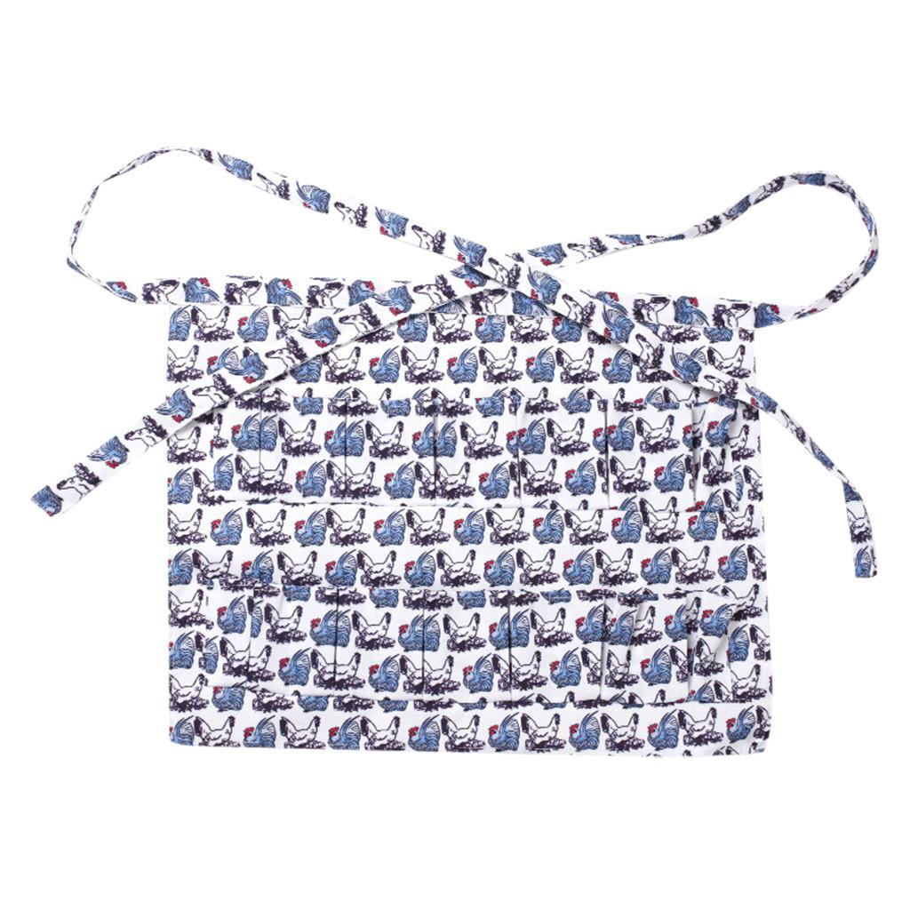 Eggs Collecting Gathering Holding Apron for Housewife Kitchen Home Workwear