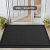 Villa Main Entrance Anti-slip Outdoor Door Mat - Durable Elastic Foot Wiping Carpet