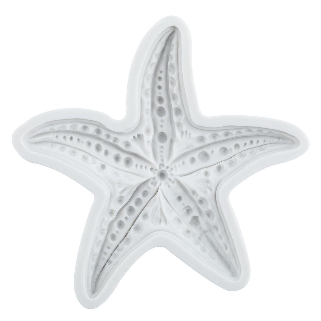 Starfish Silicone Mold Starfish Fondant Molds Cake Decorating Tools Theme Cake Dessert Decorated Chocolate Candy Mold