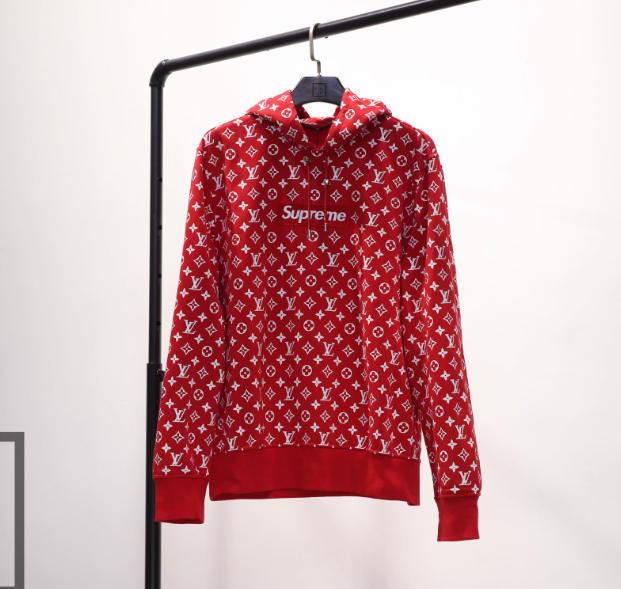 Leichter Luxus-Freizeithoodie mit Allover-Print, Frühjahr/Herbst 2025