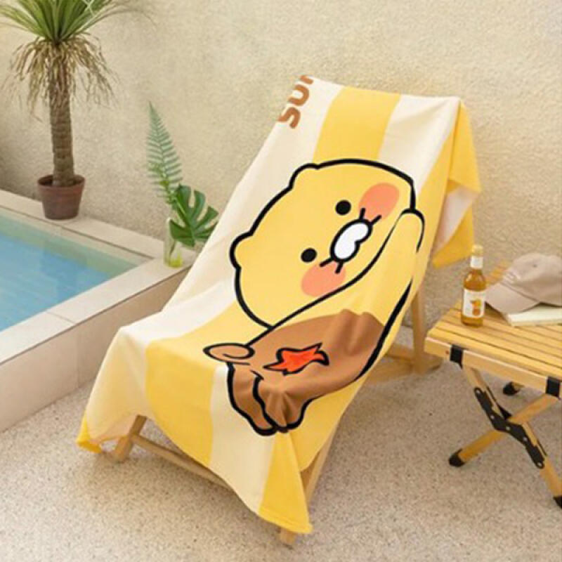 

KAKAOFRIENDS Chunshik Beach Towel Cheolpuduk C80122*