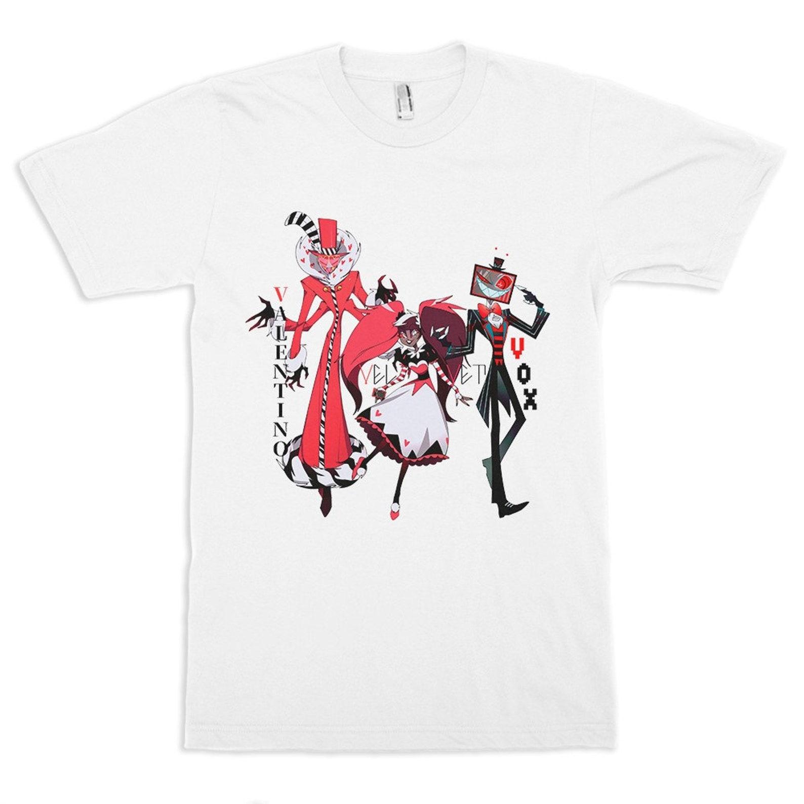 Villains from Hazbin Hotel T-Shirt, Men s and Women s Sizes (drsh-241) L