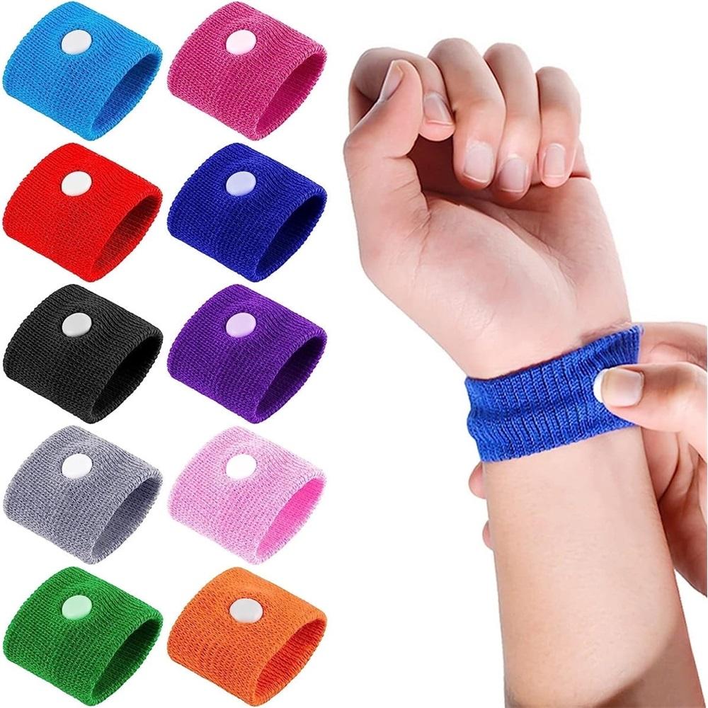 20 pieces (10 pairs) motion sickness wristbands, anti-motion sickness wristbands, pregnancy nausea relief wristbands, anti-nausea relief wristbands