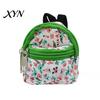Compact Earphone Case Mini Backpack Coin Purse, Scratch Resistant Zippered Compartment Keychain Pouch Bag, Waterproof Oxford Cloth Decorative Bag