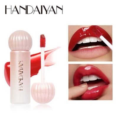 זיגוג שפתיים מוכתם כמשי לחות עמיד לאורך זמן Mirror Dye Lipstick Liquid Lipstick Lip Gloss Lip Glaze