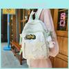 Cute Korean Style Nylon School Backpack For Girls Breathable And Lightweight Durable With High Color Value