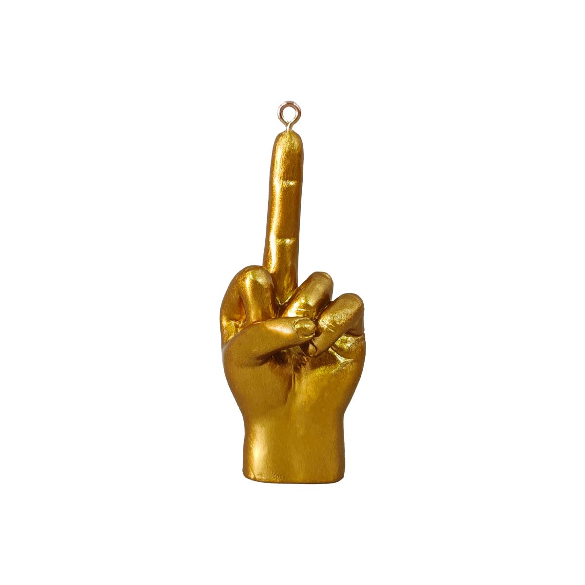 

Custom Middle Finger Figurines, Creative Hanging Ornaments, Christmas Tree Decorations, Wacky Holiday Gifts