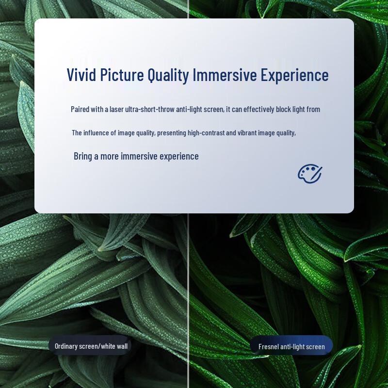 Hongye Ultra Short Throw Fresnel Anti-Light Projector Screen