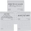Wish List Calendar, Home Decoration, Holiday Gift, Family Must-have Calendar