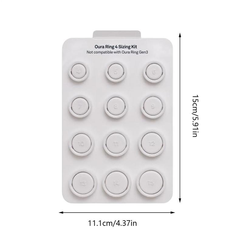 Fingergrößenmessset kratzfester Ringschutz Umfassendes Genaues Messwerkzeug für Männer Frauen Verlobungsring