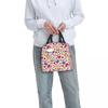 Cute Panda Wear Skirt Pattern Insulated Lunch Bag for Women Kids Leakproof Food Boxes Thermal Lunch Box Tote