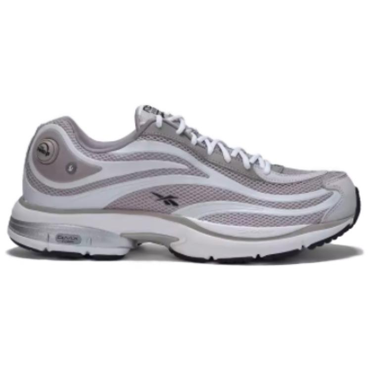 Reebok Chaussures de Course Confortables Durables Respirantes Basses Baskets Unisexe Gris Argent 100074442