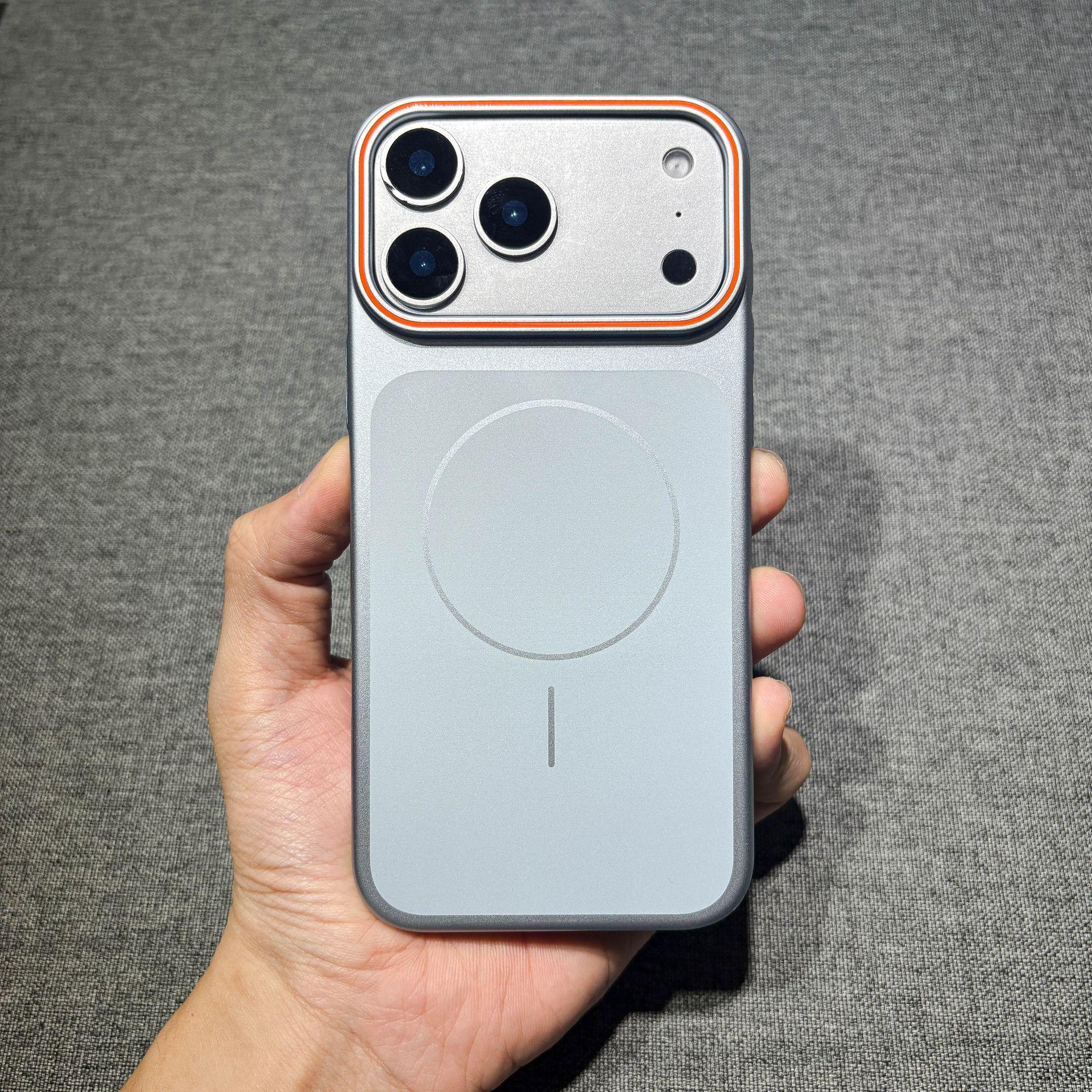

Ultra-Thin Magnetic Phone Case for iPhone 16 Pro Max - Simple, Solid, Frosted, Hard Case with 15 Color Options 17 Air