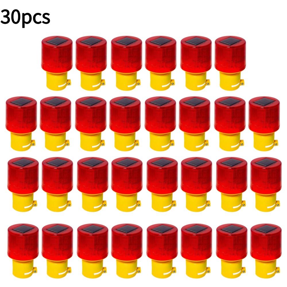 Solar LED Emergency Light Solar Traffic Tower Crane Warning Light LED Bulb Lamp For Construction Site Harbor Road Marine Lamp